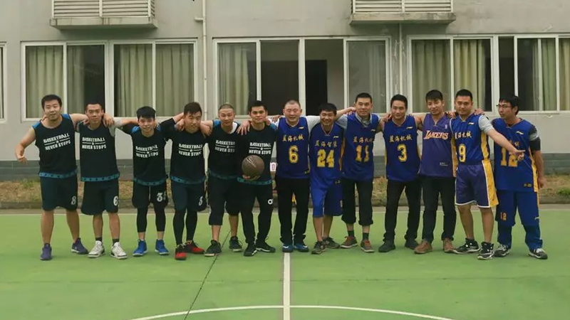 藍海智裝vs海峽科技園區(qū)籃球友誼賽