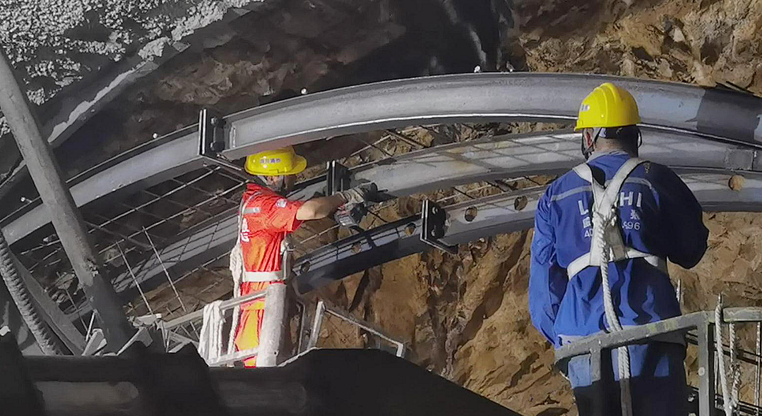 施工3合1！藍(lán)海智裝助力數(shù)字隧道智能建造示范基地