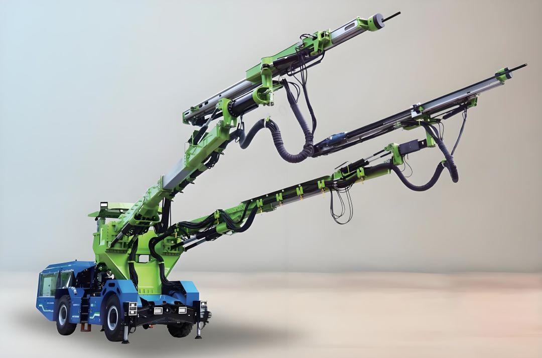 藍(lán)海智裝LZ212A雙臂鑿巖臺(tái)車(chē)的功能與特點(diǎn)